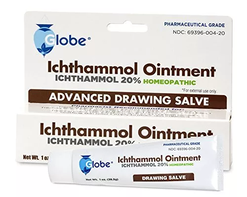 Ichthammol Ointment 20% 1oz Tube -Expiration Date 02-2026