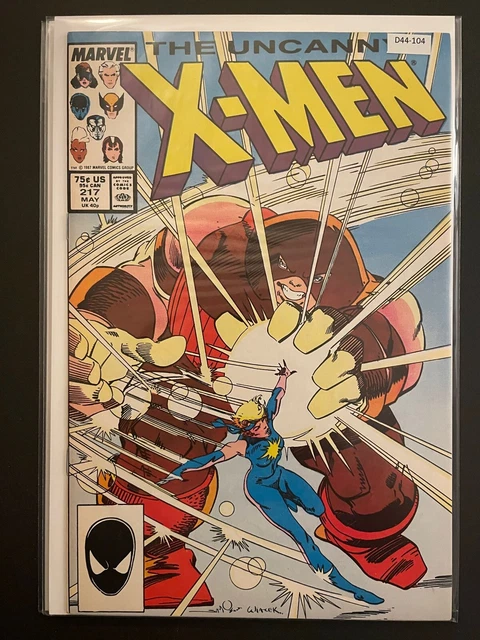Uncanny X-Men vol.1 #217 1987 High Grade 9.2 Marvel Comic Book D44-104