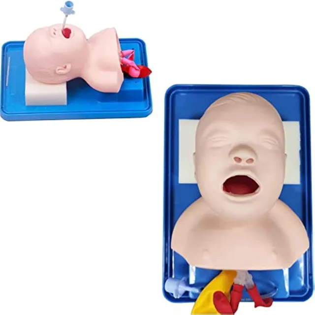Pediatric Intubation Manikin Tracheal Child Infant Airway Trainers Nurse eaching