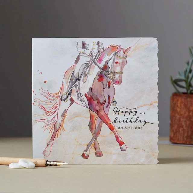 Birthday Card - Happy Birthday - Step Out in Style