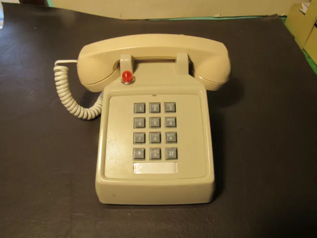 Teléfono de colección Bell System Western con esfera pulsador eléctrica modelo western electr