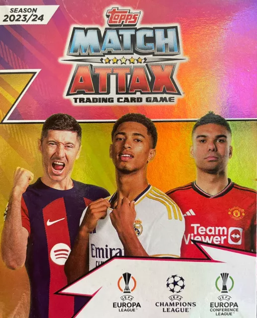 TOPPS MATCH ATTAX UCL CHAMPIONS LEAGUE 2023 2024 BASE CARDS No. 208 - 387