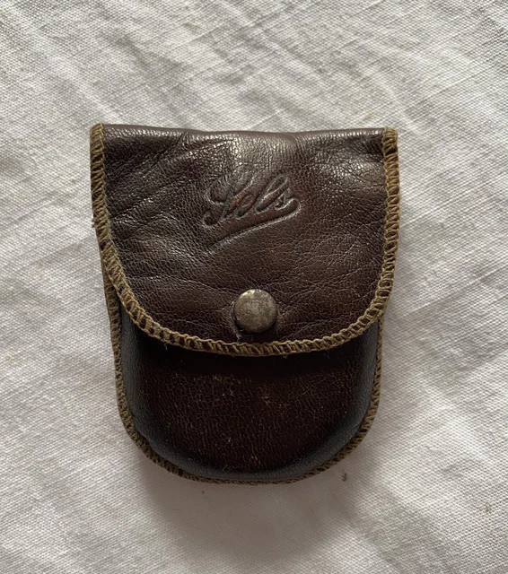 Ancien étui De Voyage En Cuir Marron - J.T.G. - Années 1930/40 - Fait Au UK