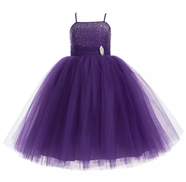 Wedding Tulle tutu Flower Girl Dresses Pageant Dresses Ball Gowns Toddler Dress