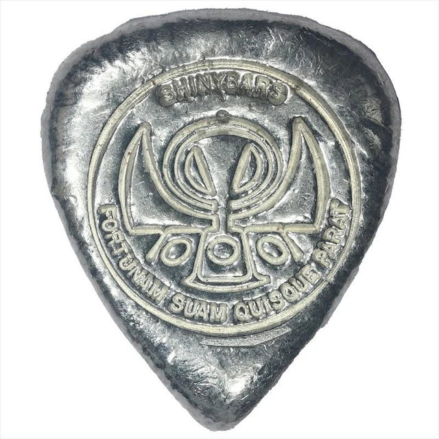 1 Troy oz .999 Fine Silver Poured Bar, ShinyBars - Fortunam Suam Cuisque Parat