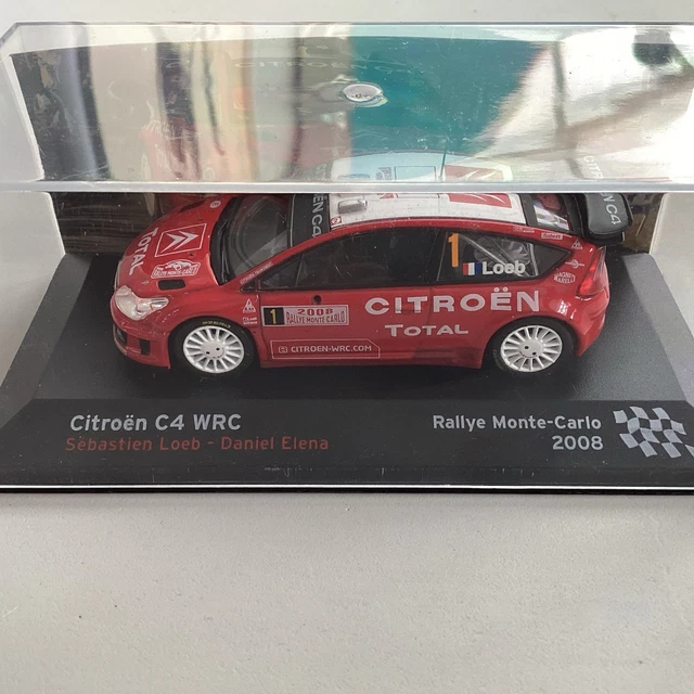 Rallye 1/43 Sébastien Loeb Daniel Elena Citroën C3 WRC Tour