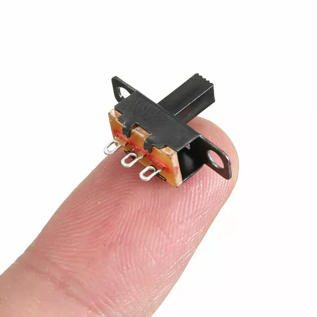 4Pcs SPDT ON-Off 3 pin 2 position Miniature Slide Switch Electronic  DIY UK