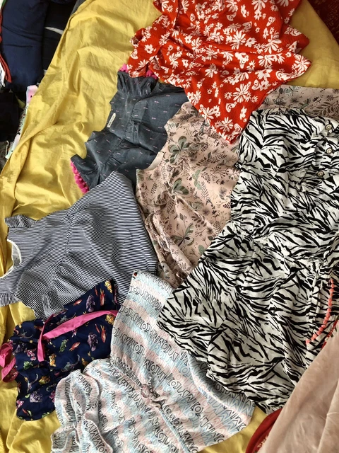 GIRLS NEW SUMMER BUNDLE AGE 7 YEARS From Tommy Hilfiger, River Island, Monsoon