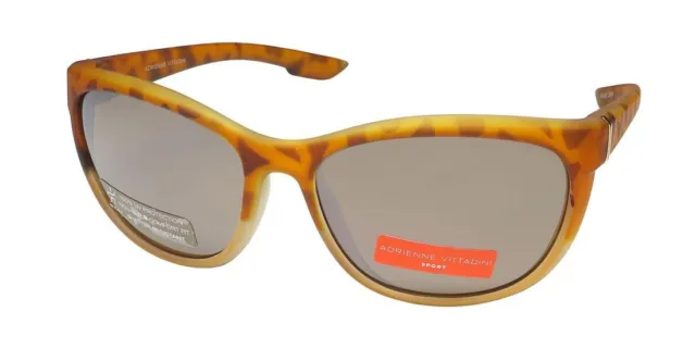 New Adrienne Vittadini 5042 Sunglasses Plastic Womens 651 0-0-0 Full-Rim Sport