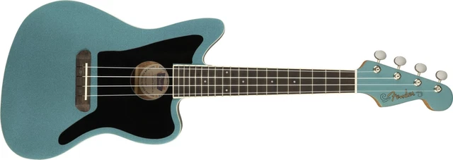 Fender Fullerton Jazzmaster Acoustic-Electric Ukulele (Tidepool)