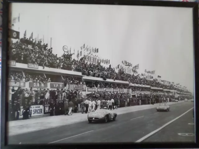 24 Heures du Mans 1956 : la DB Panhard n°46 devant la Panhard Monopole n°50