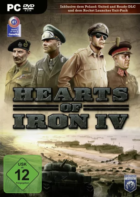 Hearts Of Iron 4 IV PC Neuf + Emballage D'Origine