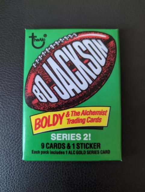 Super Tecmo Bo Jackson Series 2 Trading Cards - Boldy James & Alchemist - Green