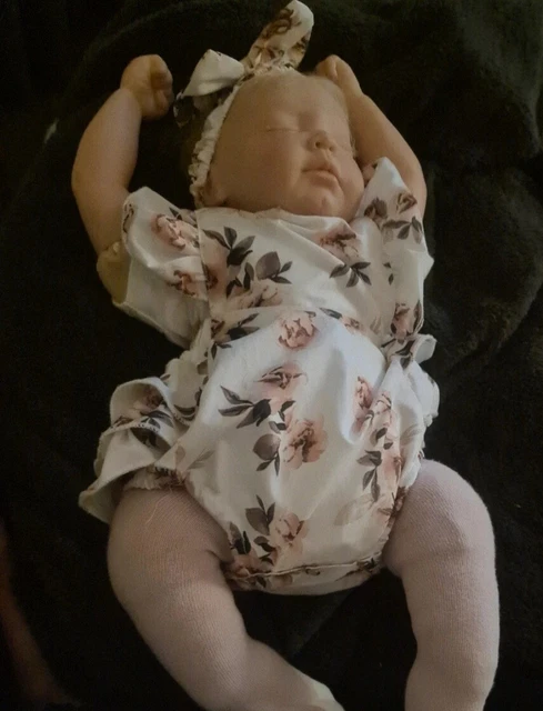 Reborn Baby Blonde Sleeping