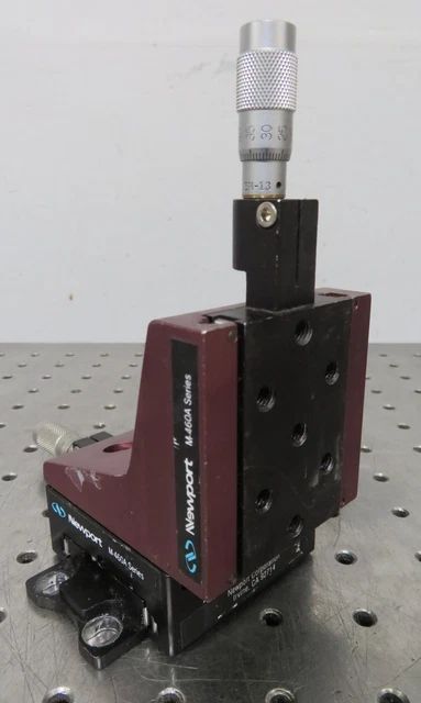 C186857 Newport M-460A Serie XYZ Linear Translation Micrometer Positioning Stage