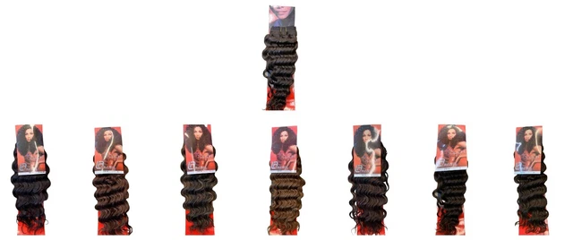 LA TREND Tacto Suave Francés Onda 35.6cm 100% Pelo Natural