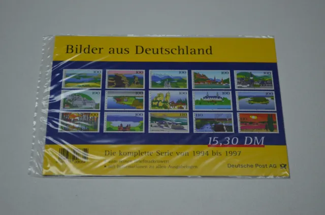 Briefmarken - Serie: Bilder aus Deutschland - 1994 bis 1997 - Postfrisch - OVP