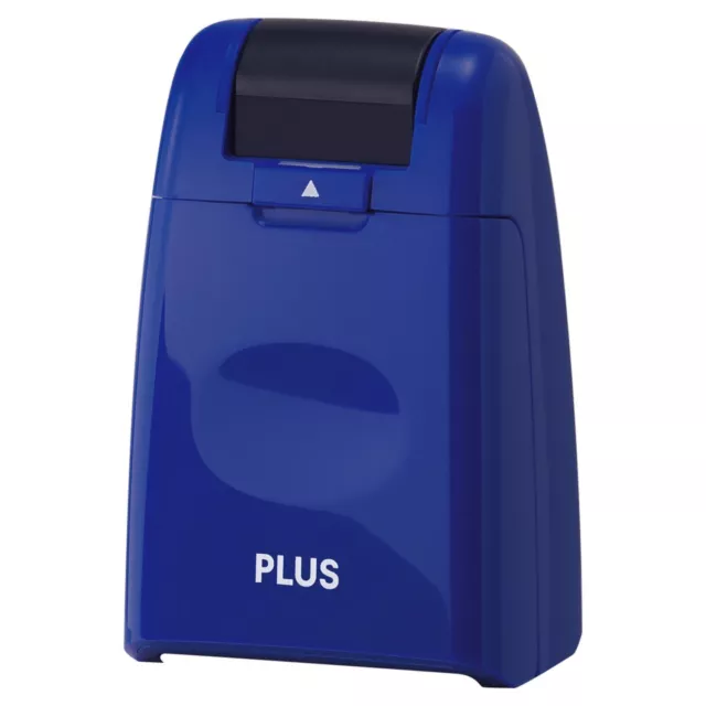 PLUS IS-500CM-B 37-647 Kespon privacy Roller Stamp #Blue