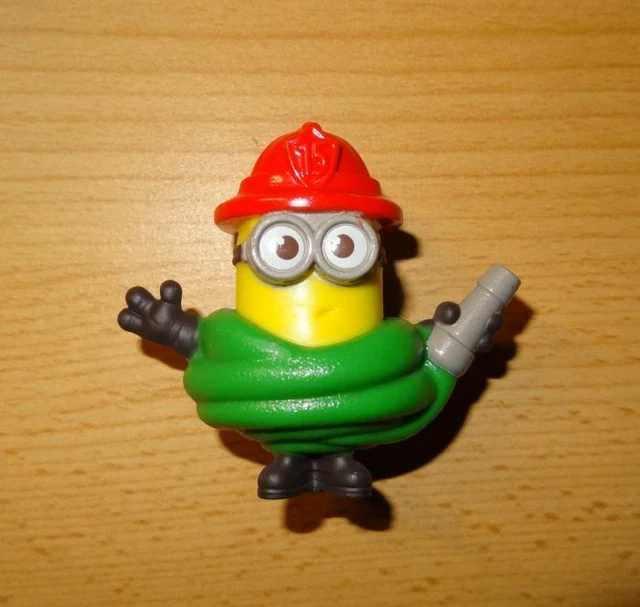 Minions 2020 Feuerwehrmann NEU Spielzeug McDonalds Happy Meal