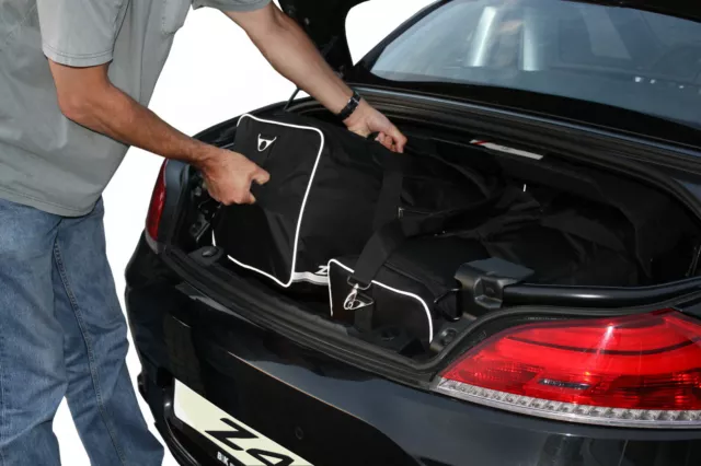 Zwei Reisetaschen passend für BMW Z4 E89 Kofferraum Taschen Gepäckraum Maßtasche 2