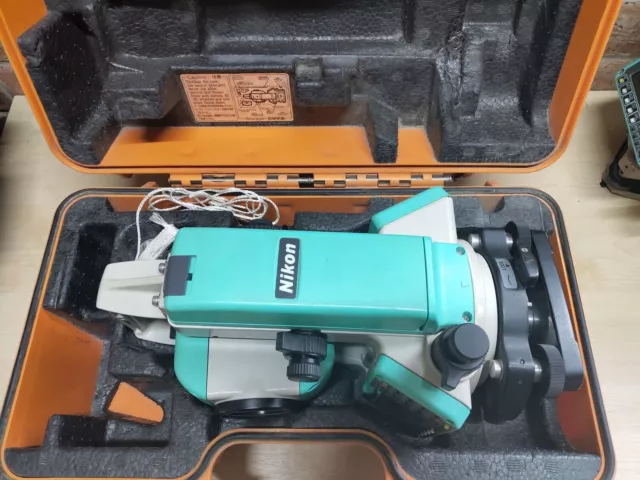 Nikon Total Station Dtm-352 With Carrying Case