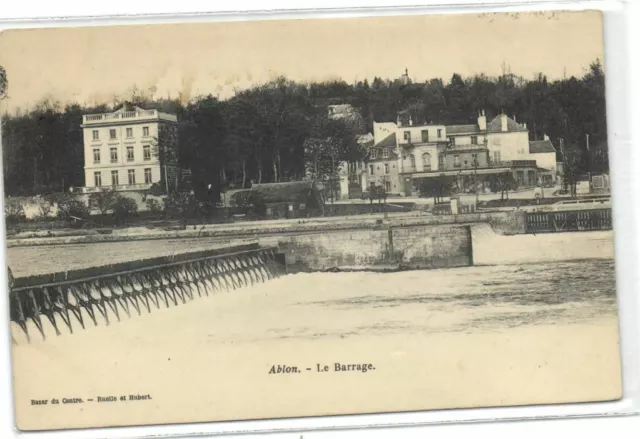 1 CPA 94 Val de Marne Ablon Le Barrage pcframix177   pcframix177
