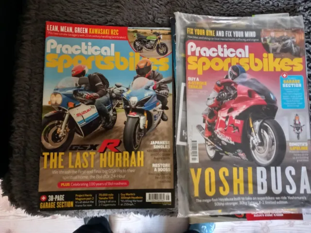 Practical Sportsbikes Magazine Job Lot Bundle 2 Issues # 145-47- 2022