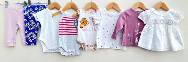 Baby Girls Bundle Of Clothing Age 3-6 Months Disney Mothercare Absorba