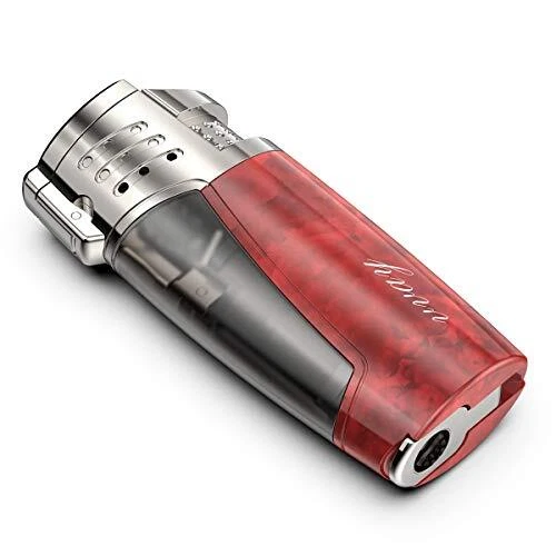 VVAY Briquet Tempête à 3 Flammes Gaz Rechargeable Vendu sans Gaz