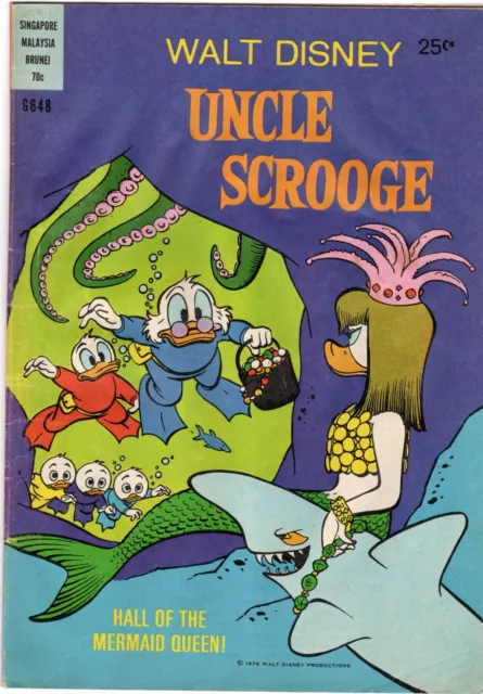 Walt Disney Australian comics Uncle Scrooge #G648 Wogan 1976