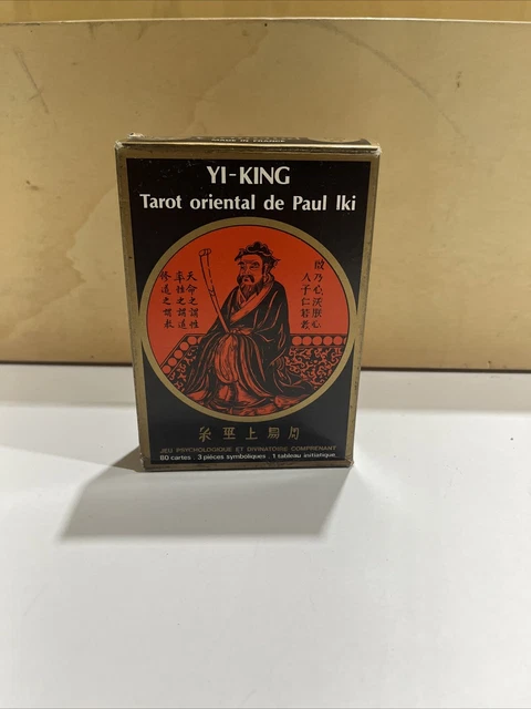 Jeu Yi King Tarot Oriental De Paul Iki (Grimaud?) – Cartomancie 1972, Louis Pauwels