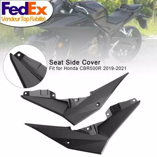 Unpainted ABS Tail Seat Side Cowl Cover Fairing pour Honda CBR500R 2019-2021 H1