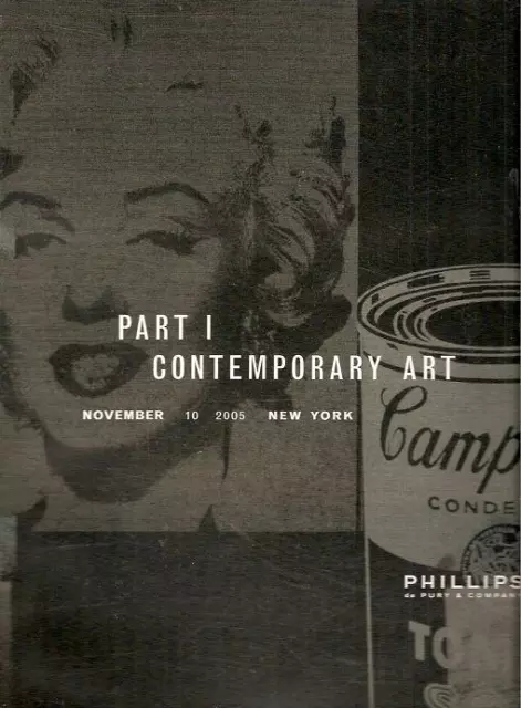 Phillips Contemporary Art Part I Warhol Basquiat Richter Auction Catalog 2005