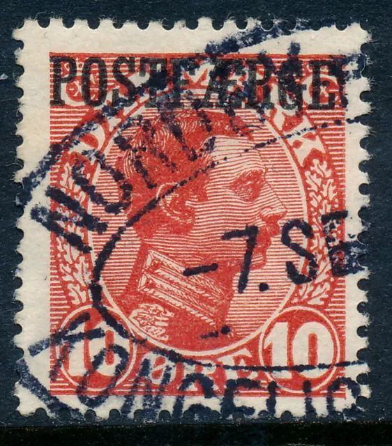 Denmark Scott Q3/AFA PF1, 10ø red Postfærge, F-VF sound Used, SCV $90