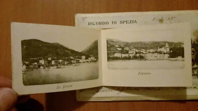 La Spezia - Ricordo Di Spezia E Del Golfo - Cartolina A Valigetta Su Supporto - 3