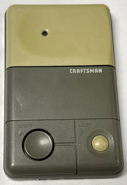 Craftsman 53687 Garage Door Opener 3 Function Wall Button Console 14SR438B