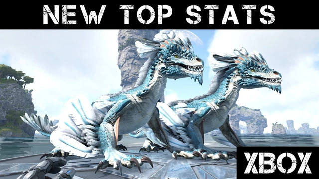 ARK Survival Evolved PS4 PS5 PVE New Top stats Black Deinonychus deino 1278  m