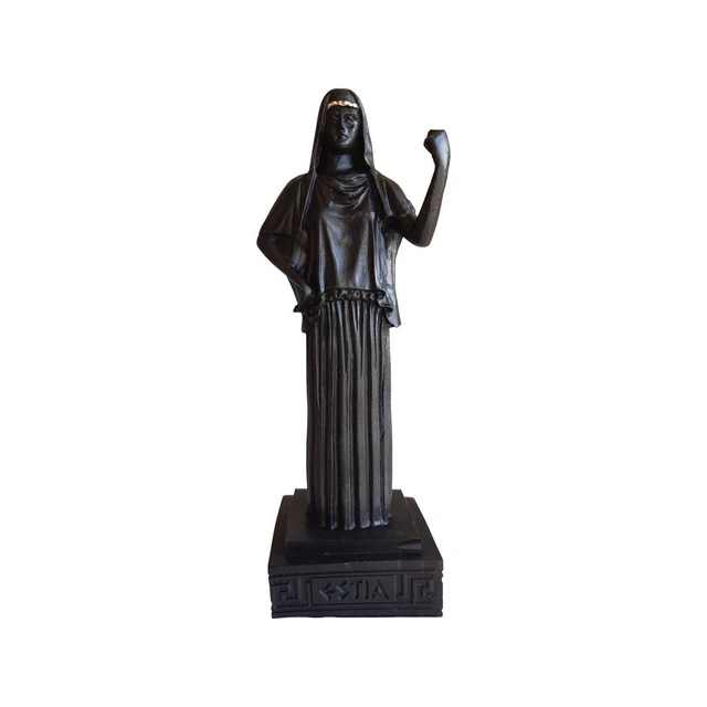 Statue de la déesse Hestia en albâtre