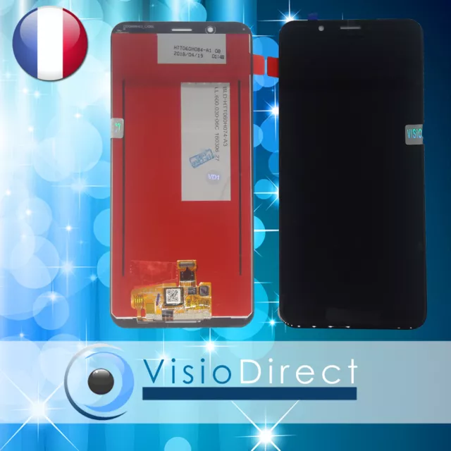 Vitre Tactile + Ecran LCD pour Huawei Y7 Pro 2018 5.99" NOIR