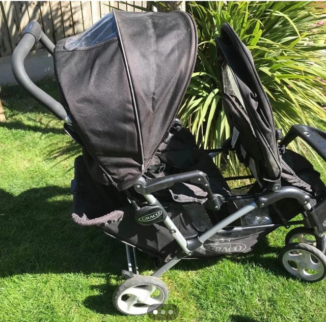 GRACO DOUBLE PUSHCHAIR Quattro Tour Duo Sport Luxe 29.99