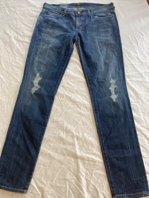 NWT Citizens of Humanity Avedon Low Rise Skinny Leg Jeans Studded Size 30