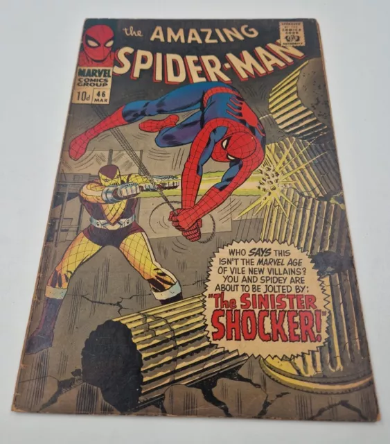 The Amazing Spider-man #46 - 1st Appearance Of The Shocker - Marvel Comics 1966