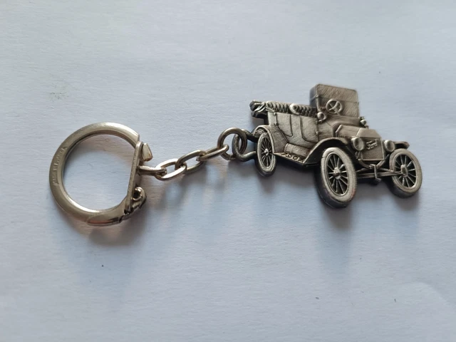 PORTE-CLÉS VINTAGE FORD En Plastique Concessionnaire Automobile Danois 187218304779