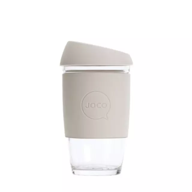 JOCO - Reusable Glass Cup - Sandstone (Extra Small 6oz)