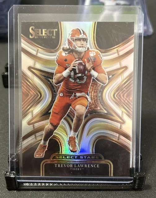2023 PANINI SELECT Football Draft Picks Trevor Lawrence argent Prizm