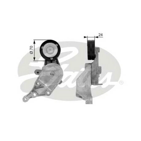 Galet tendeur de courroie d'accessoire Audi A3, Seat : Cordoba, Ibiza, Leon,