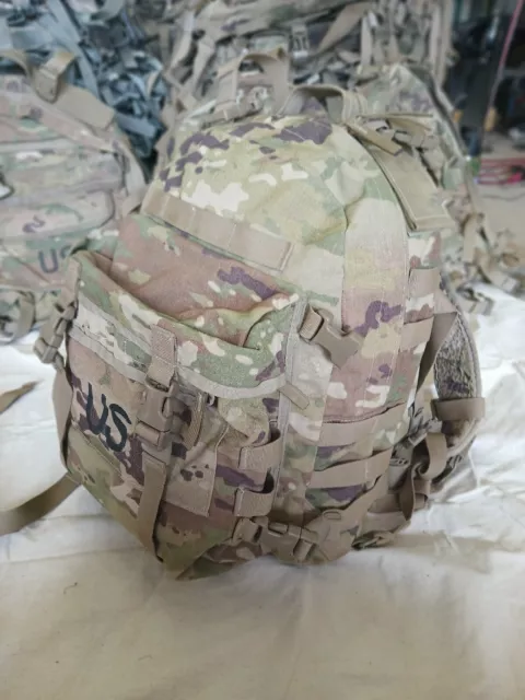 USGI Molle II 3 Day Assault Pack OCP Multicam w/ Stiffener Good Condition