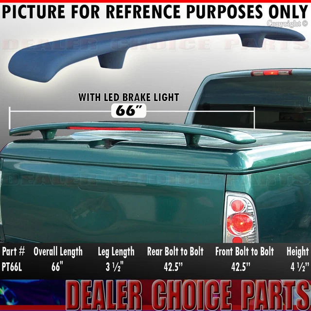 HYPERWINGS Pickup Truck Spoiler Wing for Hard Tonneau Cover Universal 66" W/L