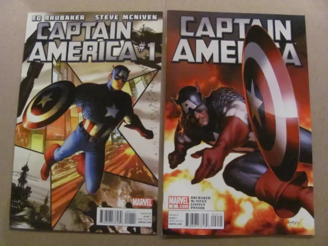 Captain America #1 2 3 4 5 6 7 8 9 10 11 12 Full Run Marvel 2011 Series Brubaker