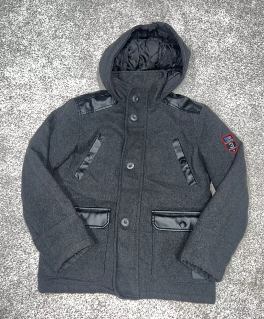 Boys Us Polo Assn Winter Coat 10/12 Medium Heavy Quilted  Inside